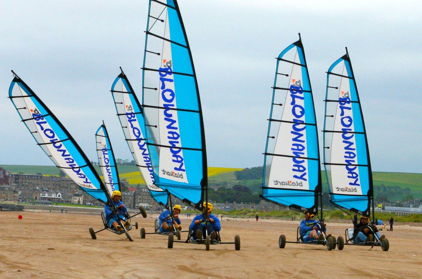 land yachting pendine sands