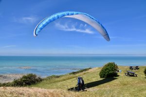 Paragliding on Arran