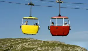Cable Car Ride in Conwy