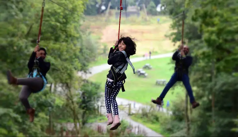 High Ropes Experience in the Lake District