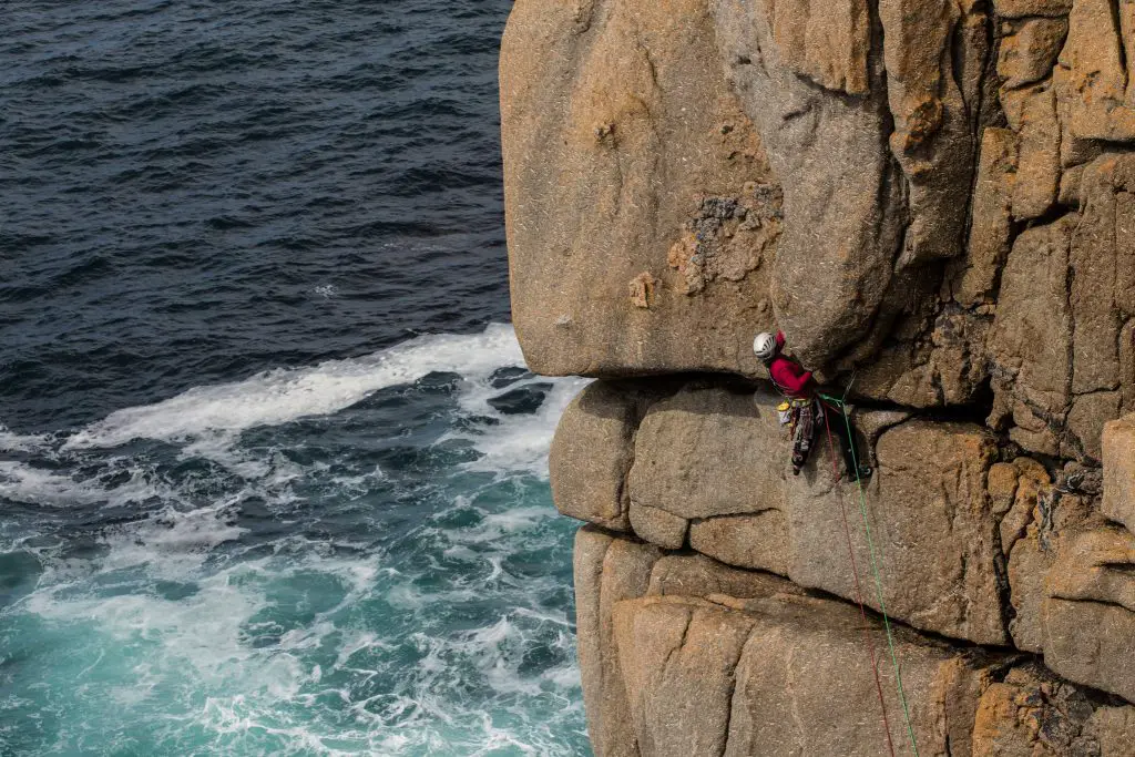 Abseiling the Sea Cliffs of Cornwall