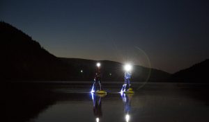 Night Paddleboarding in Snowdonia