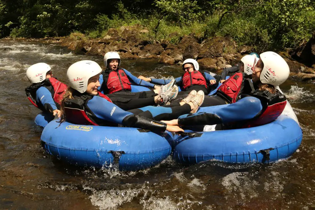White Water River Tubing in Perthshire