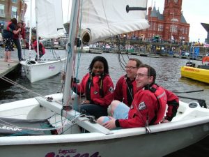RYA Sailing Classes at Cardiff Docks