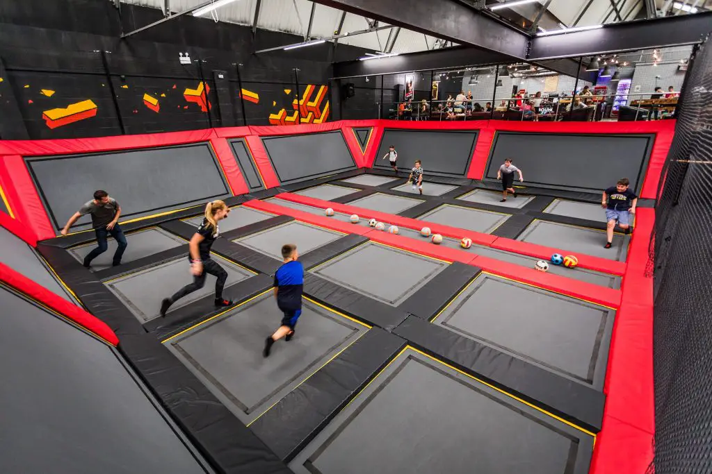 Infinity Trampoline Park in Cardiff
