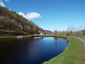 Scenic views on the Crinan Canal
