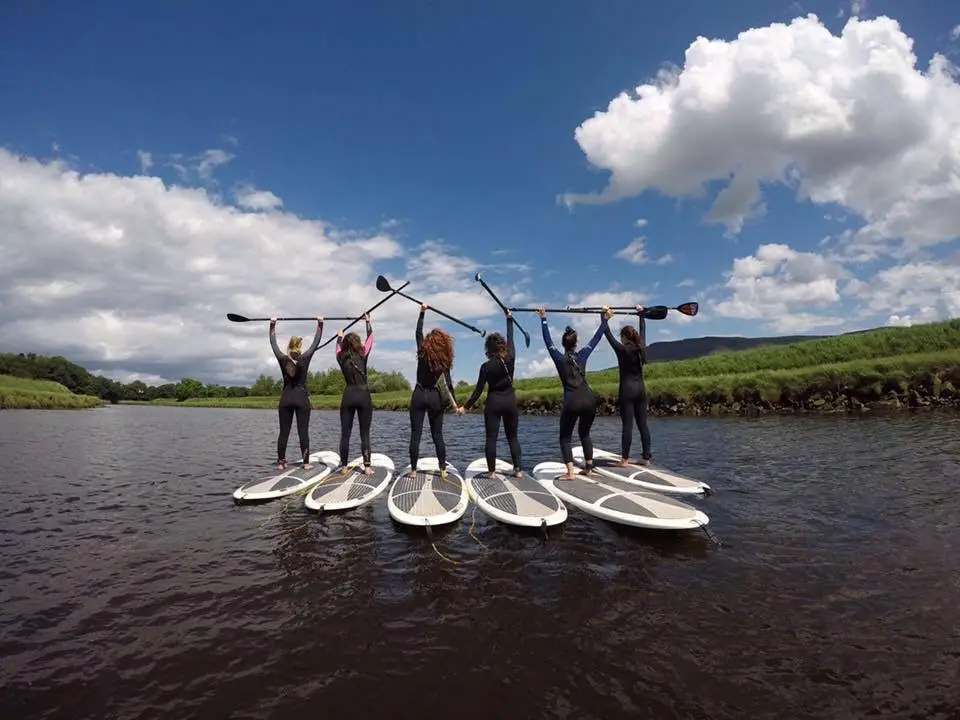 Paddleboarding in Co. Londonderry