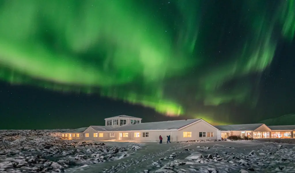 Enjoy a Stay in the Northern Light Inn in Iceland