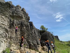 Rock Climbing in The Peak District