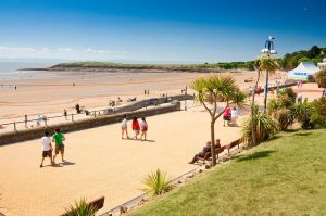 Relax at Whitmore Bay in Barry Island