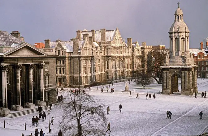 Explore Trinity College in Dublin