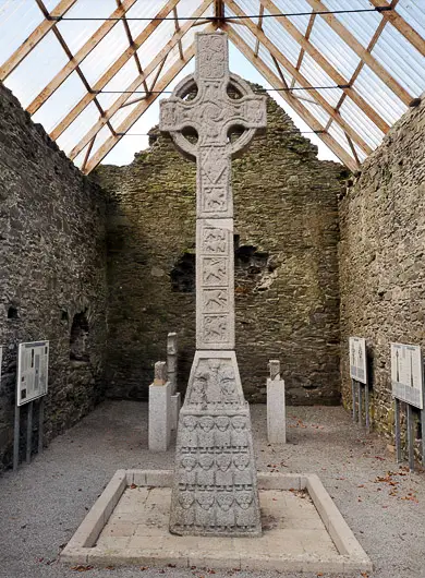 The Moone High Cross in Co Kildare